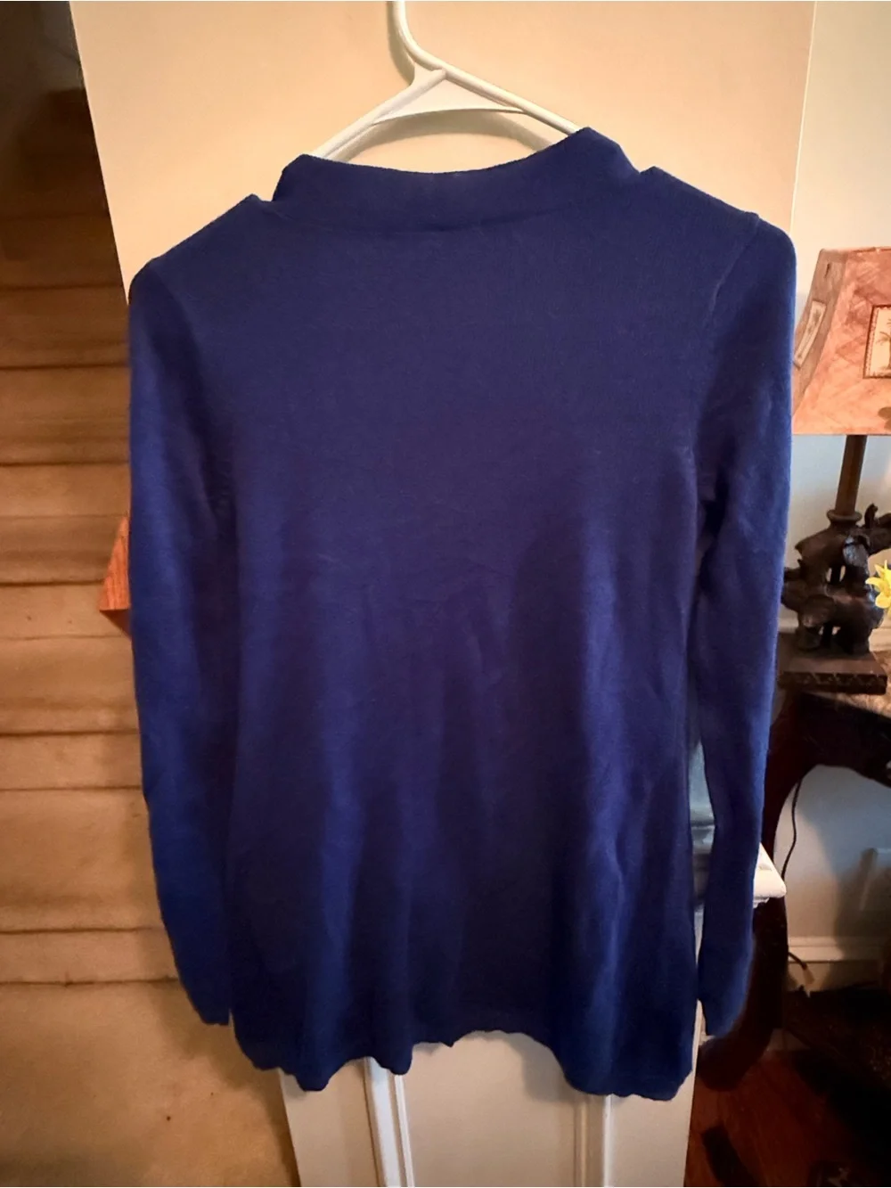 Forever 21 Deep Navy Open-Front Cardigan